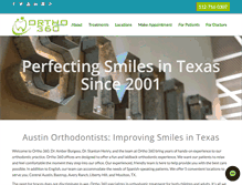 Tablet Screenshot of ortho360.com